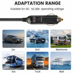 Ryvaxo Starlink Gen 3 car charger adapter for vehicle setup, product detail image 5