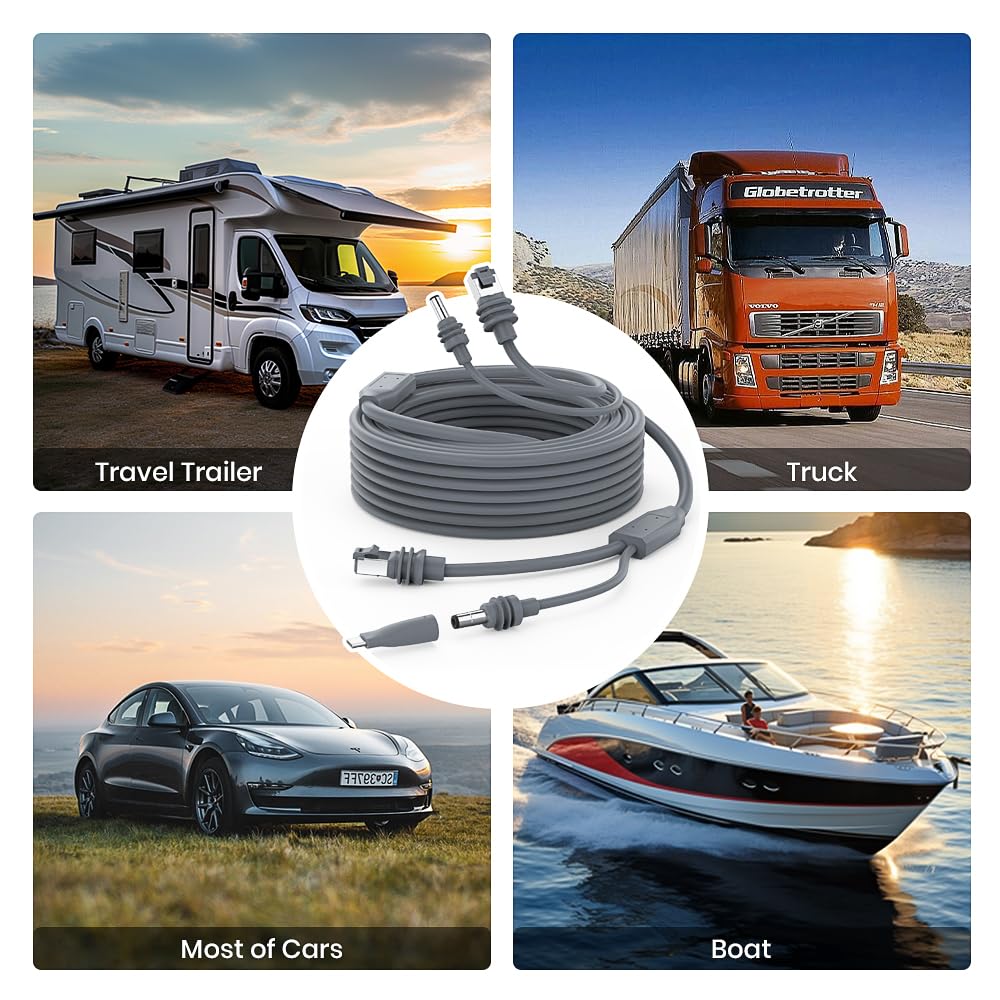 Ryvaxo Starlink Mini power adapter for RV and camping setup, product detail image 6