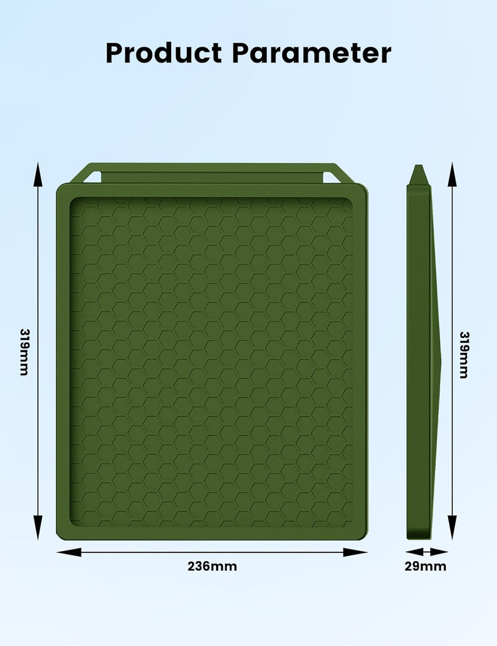 Ryvaxo Starlink Mini protective cover for RV and camping setup, product detail image 4