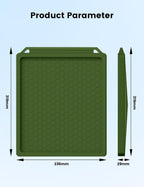 Ryvaxo Starlink Mini protective cover for RV and camping setup, product detail image 4