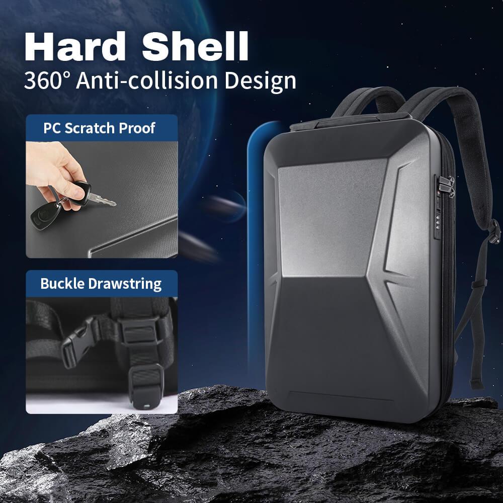 StarlinkCyber Hard-Shell Backpack for Starlink mini– Rigid Impact-Resistant Case Bag for Dish & Accessories