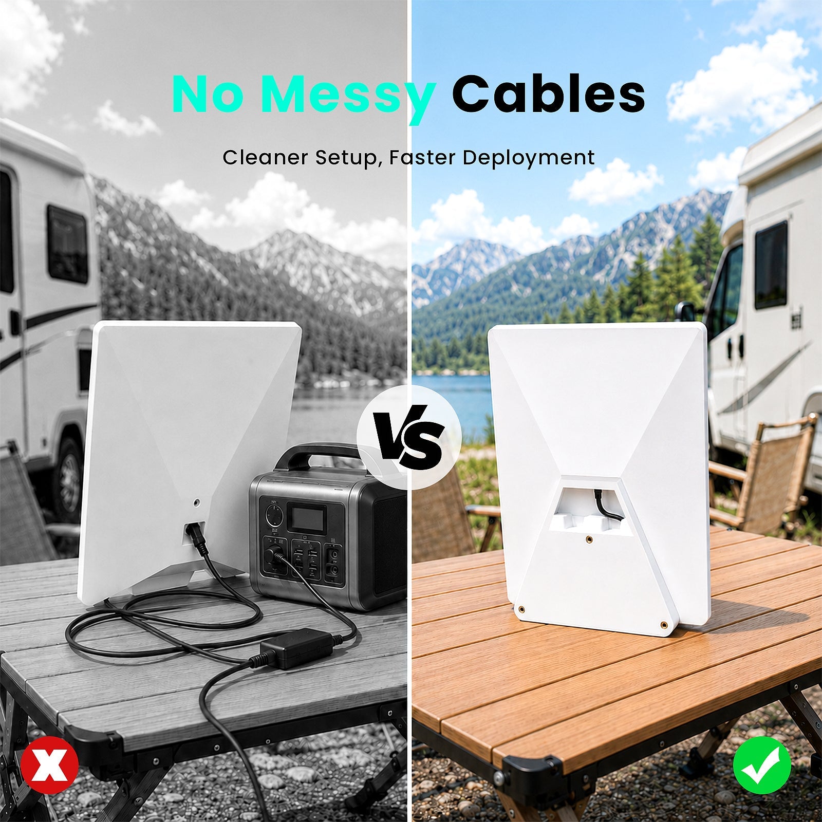 Starlink Mini Portable Battery Pack 27500mAh 99Wh for Camping & RV