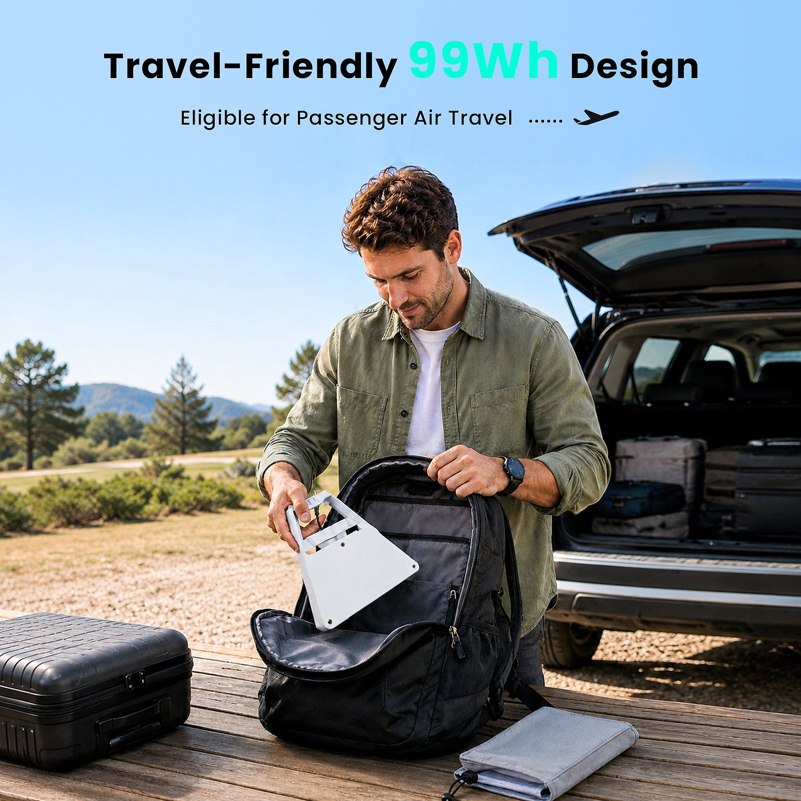 Starlink Mini Portable Battery Pack 27500mAh 99Wh for Camping & RV