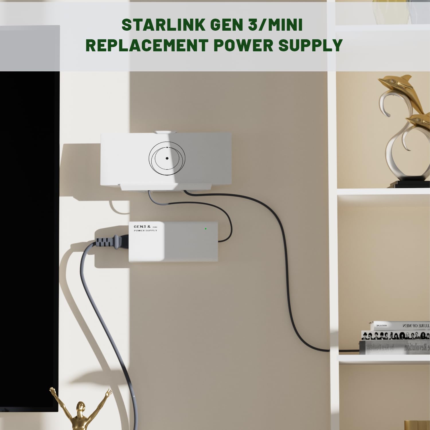 Power Supply Adapter 48V 3A for starlink Gen 3 / Mini