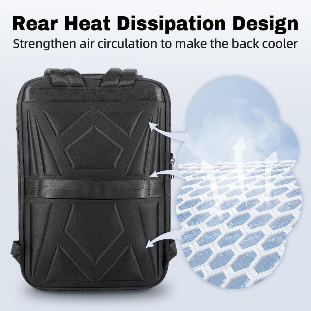 StarlinkCyber Hard-Shell Backpack for Starlink mini– Rigid Impact-Resistant Case Bag for Dish & Accessories