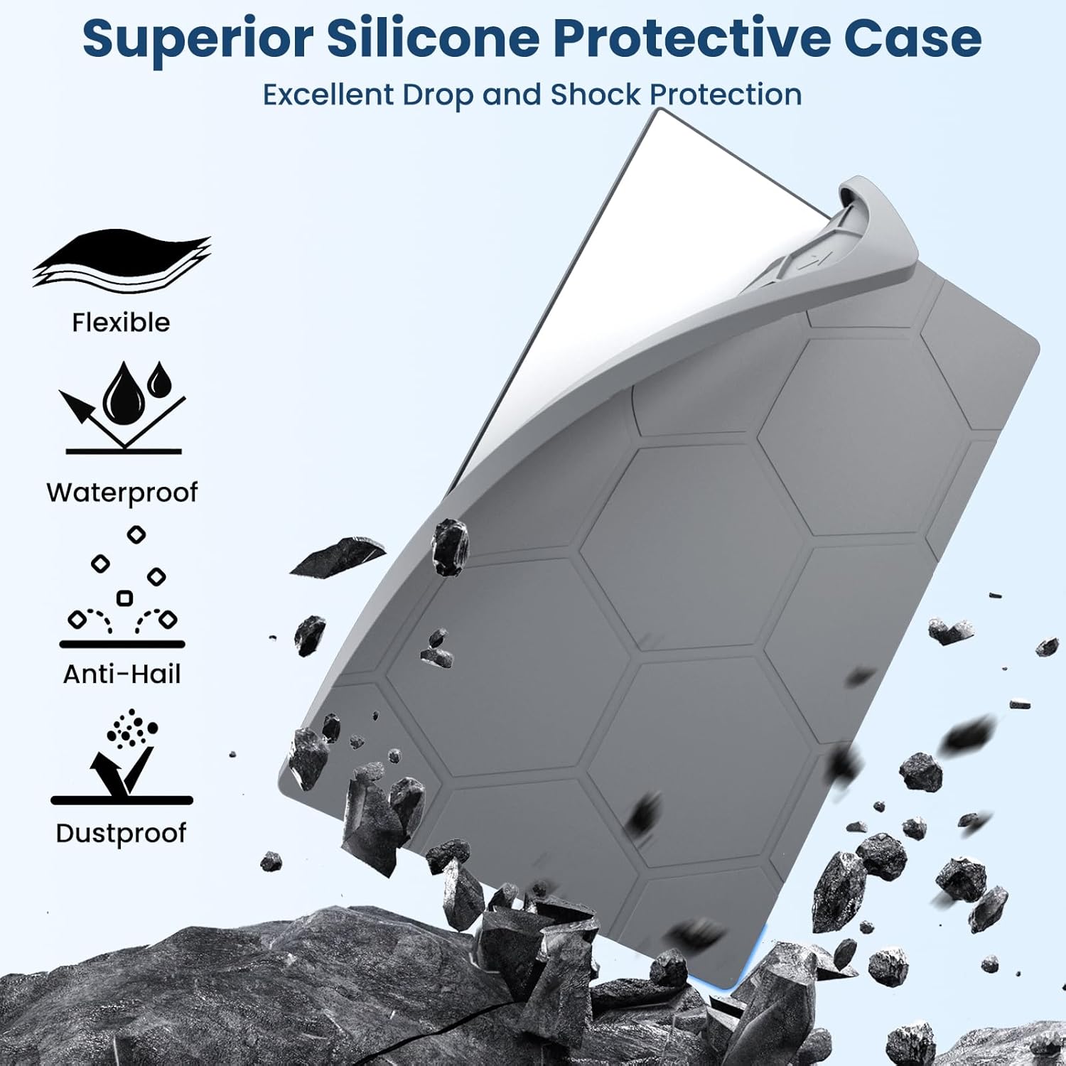 Starlink Standard Gen 3 Silicone Case for Satellite Dish Waterproof,Impact Resistant to Rocks/Sand/Hail