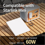 Ryvaxo Starlink Mini car charger adapter for RV and camping setup, product detail image 5