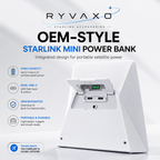 Ryvaxo Starlink Mini portable power bank for RV and camping setup, product detail image 3