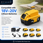 Ryvaxo Starlink Mini, Gen 2, and Gen 3 portable power bank for RV and camping setup, product detail image 4