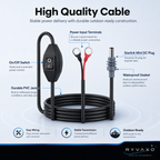 Ryvaxo Starlink Mini, Gen 2, and Gen 3 car charger adapter for RV and camping setup, product detail image 3