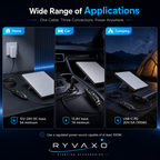 Ryvaxo Starlink Mini portable power bank for RV and camping setup, product detail image 3