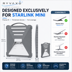 Ryvaxo Starlink Mini protective cover for roof installation, product detail image 3