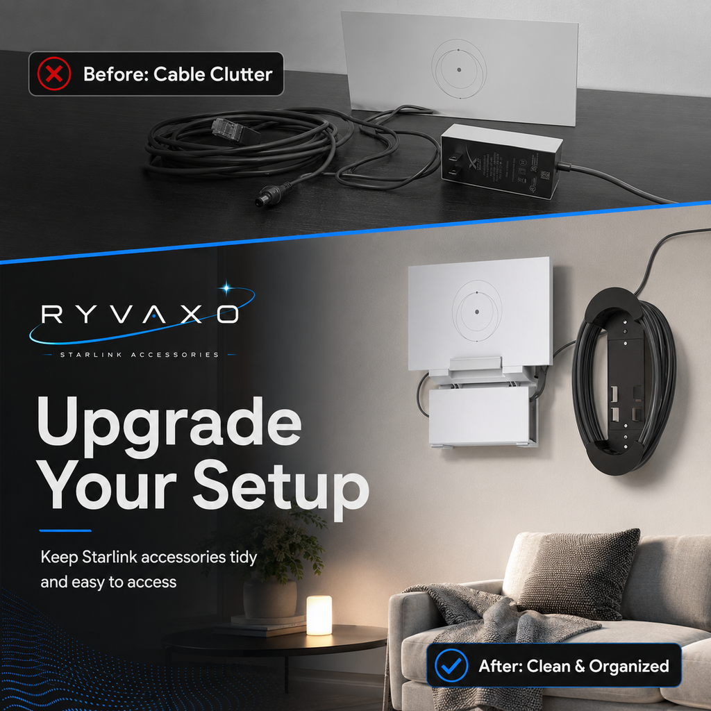 Ryvaxo Starlink Gen 3 power adapter for vehicle setup, product detail image 3