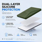 Ryvaxo Starlink Mini protective cover for RV and camping setup, product detail image 2
