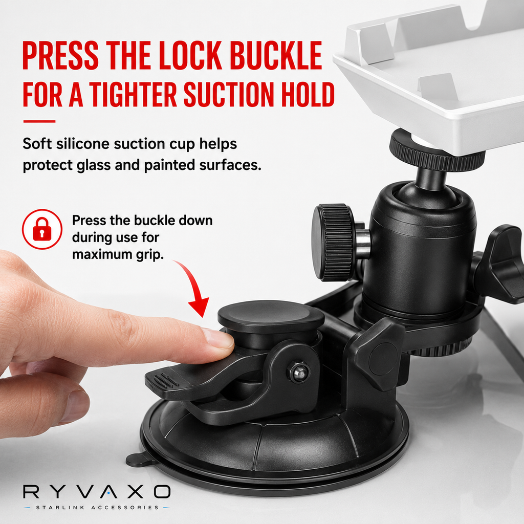 Ryvaxo Starlink Mini car charger adapter for RV and camping setup, product detail image 3