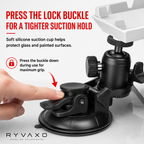 Ryvaxo Starlink Mini car charger adapter for RV and camping setup, product detail image 3