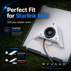 Ryvaxo Starlink Mini car charger adapter for RV and camping setup, product detail image 3