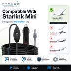 Ryvaxo Starlink Mini car charger adapter for RV and camping setup, product detail image 4