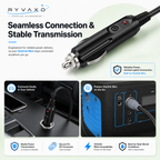 Ryvaxo Starlink Mini car charger adapter for RV and camping setup, product detail image 2