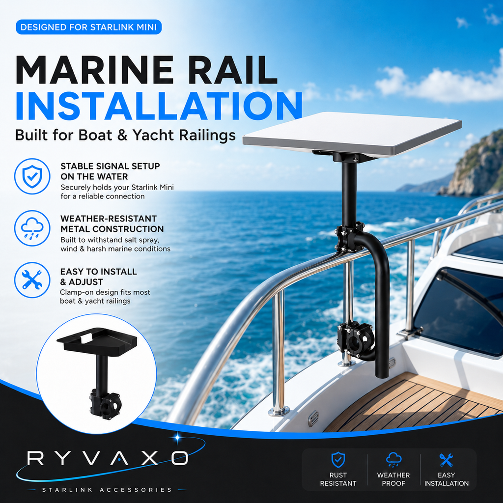 Ryvaxo Starlink Mini and Gen 3 power adapter for RV and camping setup, product detail image 3