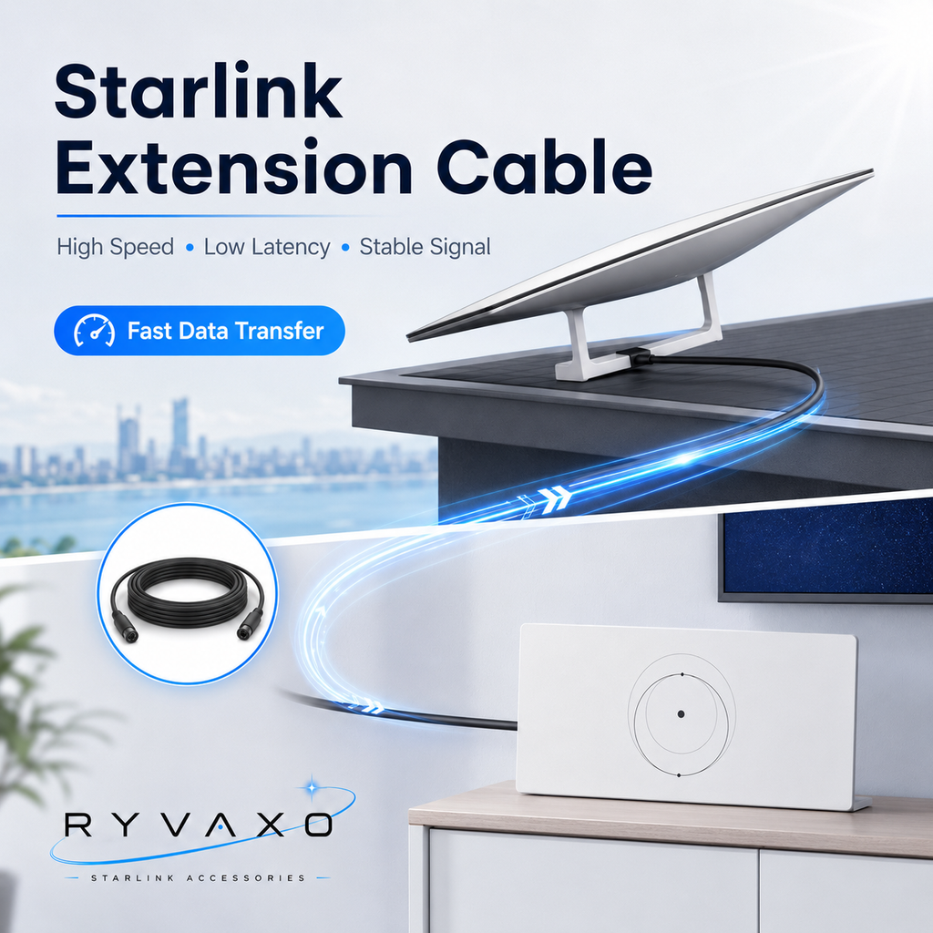Ryvaxo Starlink Mini and Gen 3 power adapter for RV and camping setup, product detail image 3