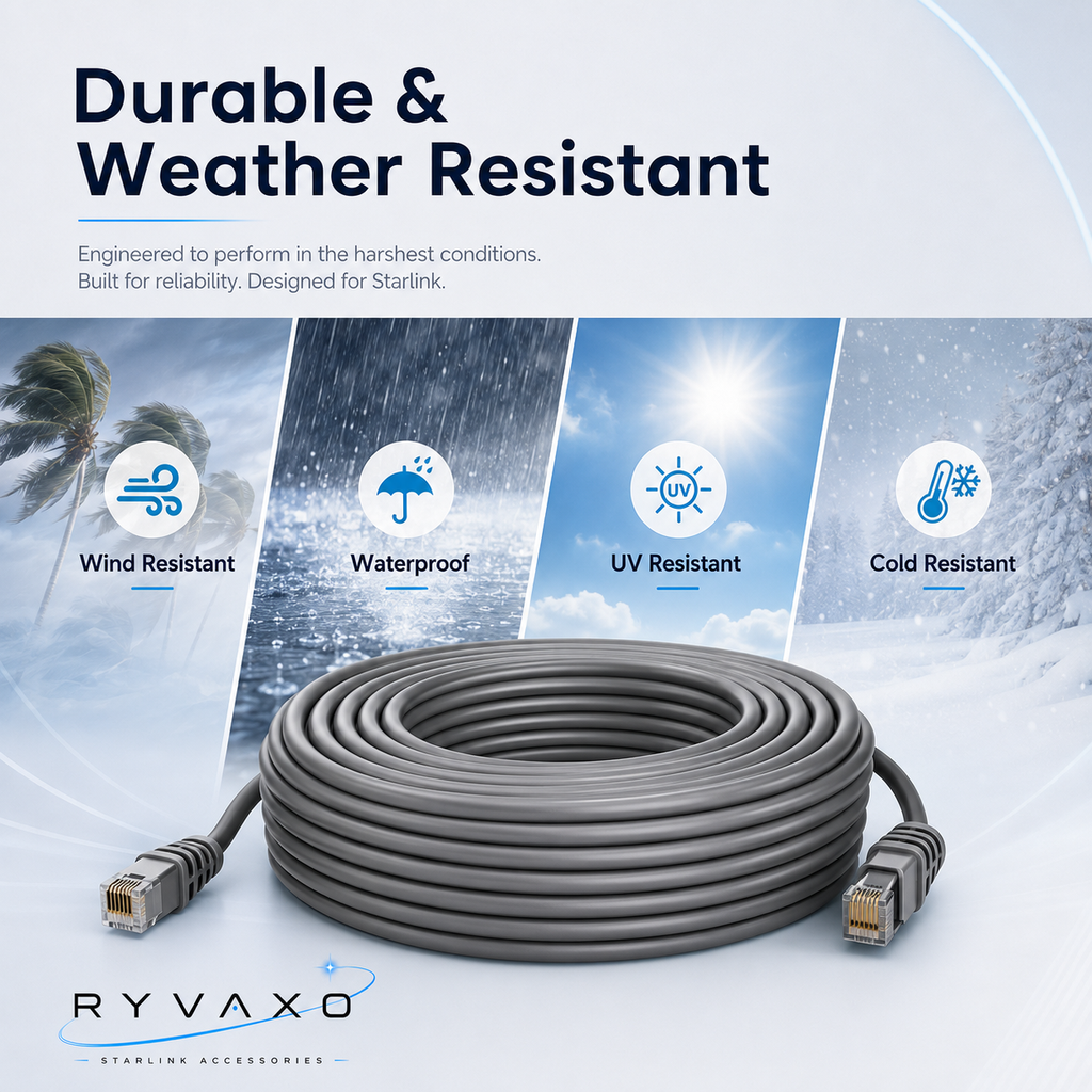 Ryvaxo Starlink Mini and Gen 3 power adapter for RV and camping setup, product detail image 4