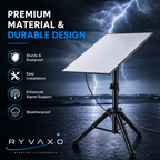 Ryvaxo Starlink Gen 3 roof mount for RV and camping setup, product detail image 3