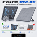 Ryvaxo Starlink Gen 3 protective cover for vehicle setup, product detail image 3