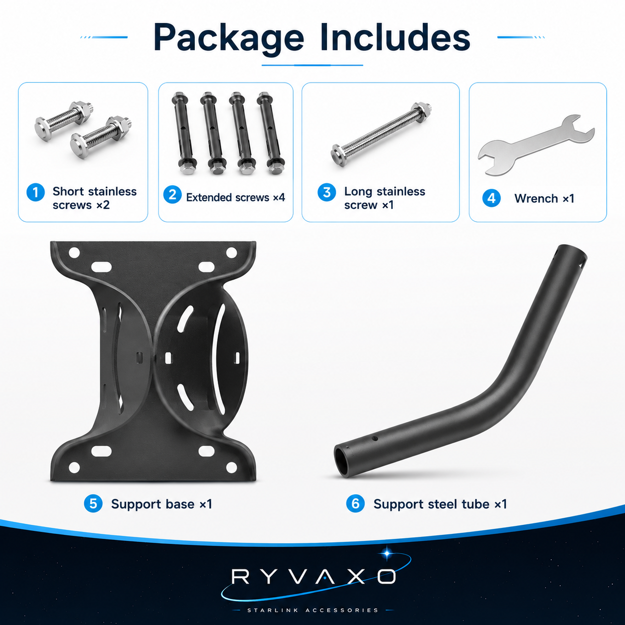 Ryvaxo Starlink Gen 2 power cable accessory for roof installation, product detail image 4