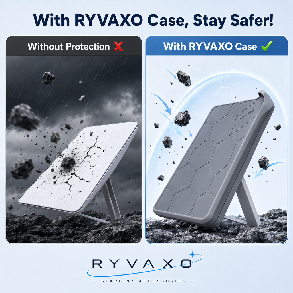 Ryvaxo Starlink Gen 3 protective cover for roof installation, product detail image 3