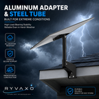 Ryvaxo Starlink Gen 3 roof mount for roof installation, product detail image 2