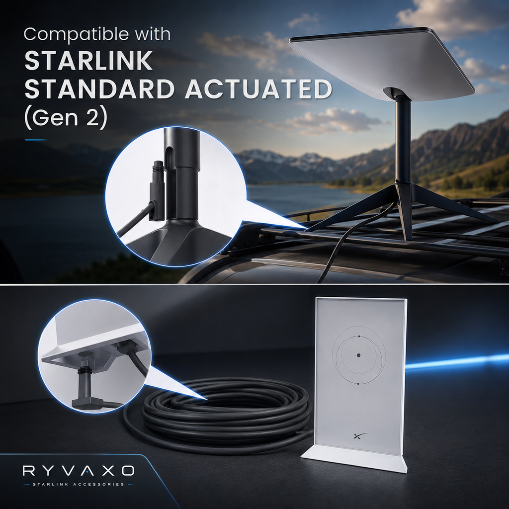 Ryvaxo Starlink Gen 2 power cable accessory for storage and protection, product detail image 3