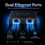 Ryvaxo Starlink Gen 2 and Gen 3 power cable accessory for power and cable routing, product detail image 2