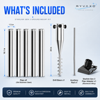 Ryvaxo Starlink Gen 3 wall mount for wall installation, product detail image 4
