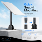 Ryvaxo Starlink Gen 2 roof mount for roof installation, product detail image 4