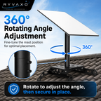 Ryvaxo Starlink Gen 3 roof mount for roof installation, product detail image 2