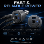 Ryvaxo Starlink Mini car charger adapter for RV and camping setup, product detail image 4
