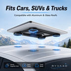 Ryvaxo Starlink Mini and Gen 3 magnetic mount for RV and camping setup, product detail image 2