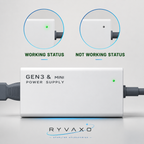 Ryvaxo Starlink Mini and Gen 3 power adapter for RV and camping setup, product detail image 2