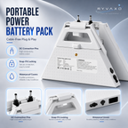 Ryvaxo Starlink Mini portable power bank for RV and camping setup, product detail image 3