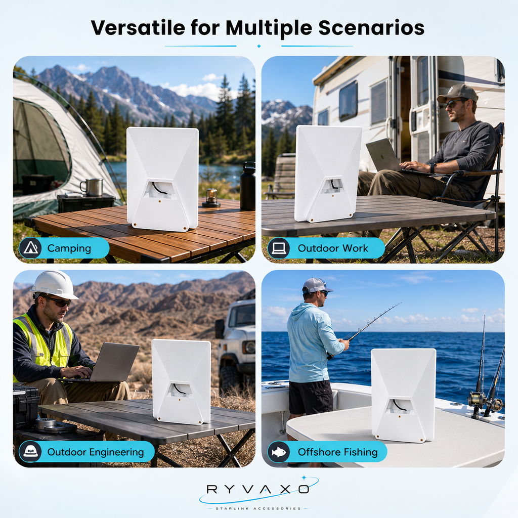 Ryvaxo Starlink Mini portable power bank for RV and camping setup, product detail image 3