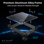 Starlink Mini Magnetic Roof Mount with Acrylic Plate and Carry Handle