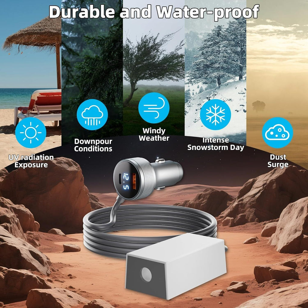 Starlink Mini 12V Car Adapter with Step Up Converter