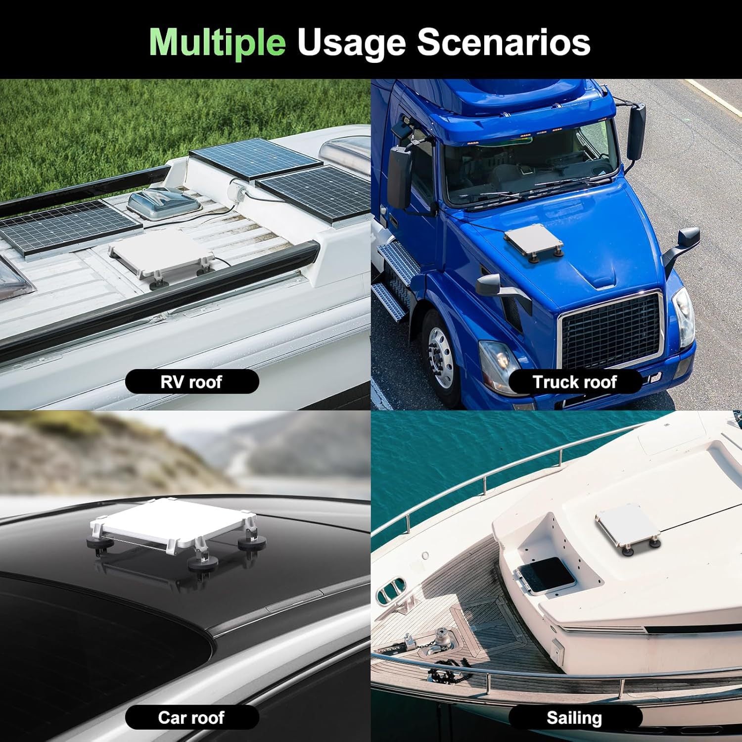 Roof magnetic bracket Car Mount for starlink mini