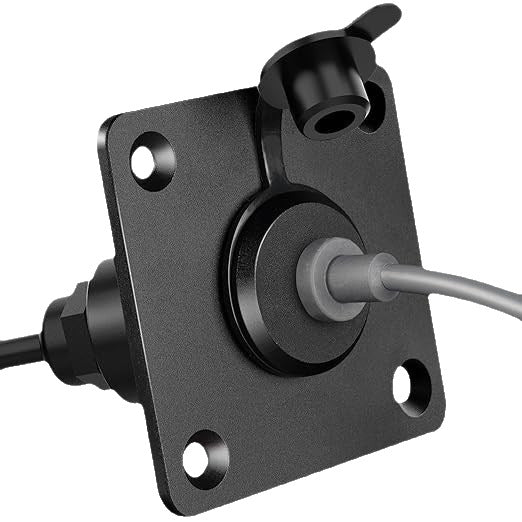 Starlink Mini No-Drill Aluminum Cable Routing Panel with External Adapter