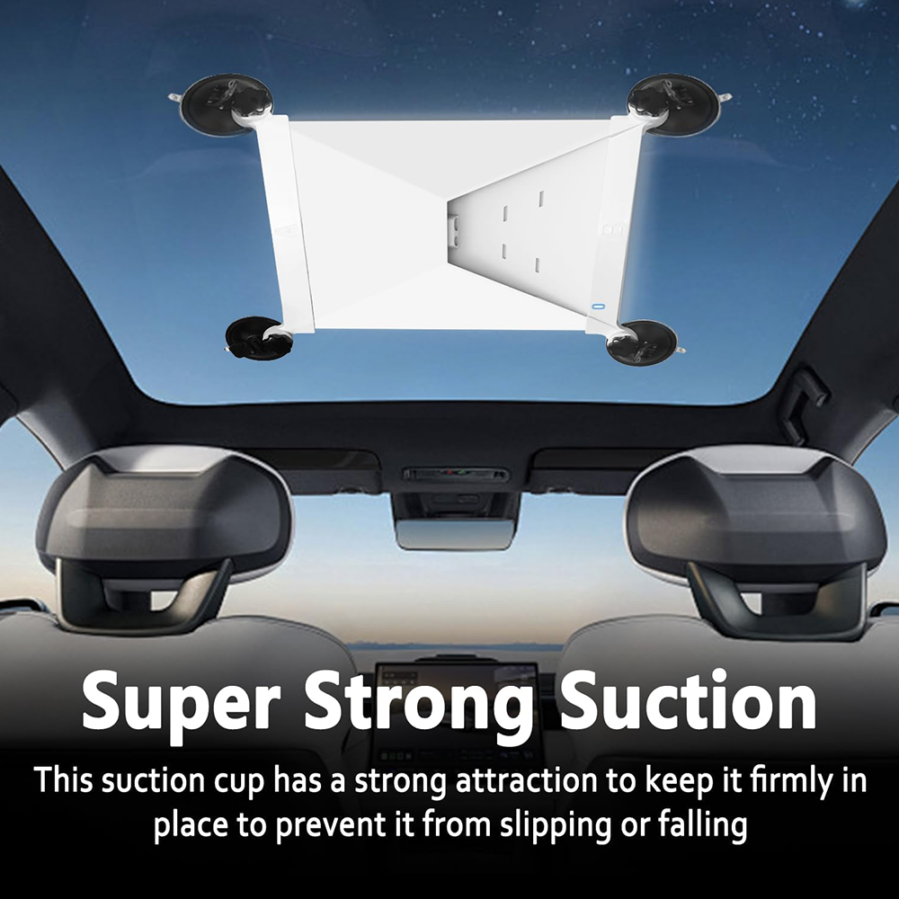 Car Roof & Window Suction Cup Mount for Starlink Mini
