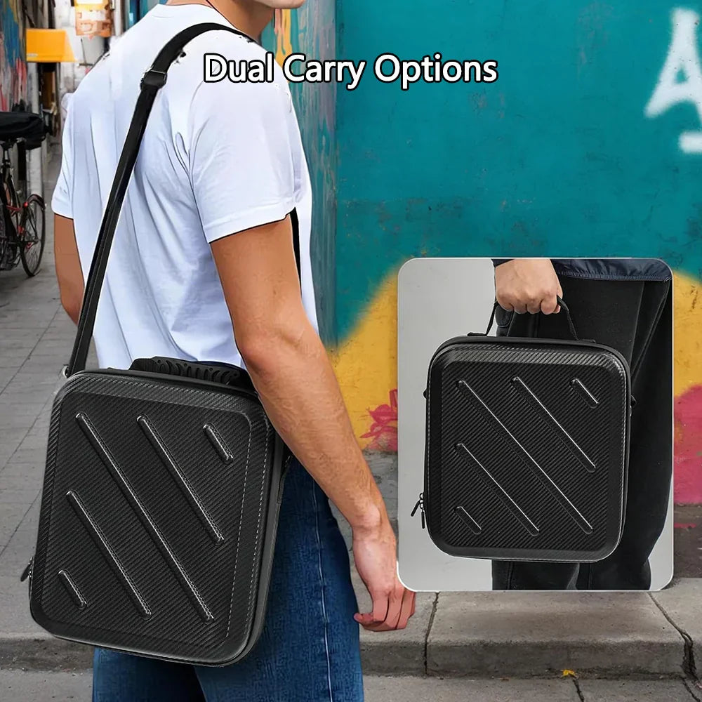 Portable Shockproof Travel Nylon EVA Shell Case for Starlink Mini