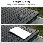Ryvaxo Starlink Gen 3 roof mount for RV and camping setup, product detail image 5