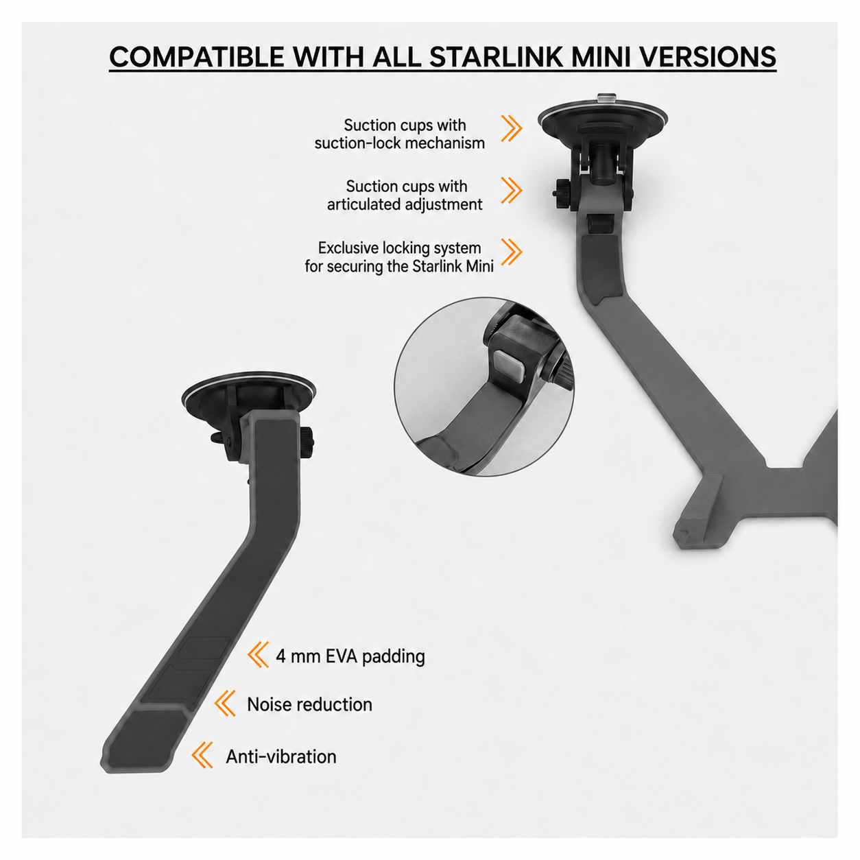 Ryvaxo Starlink Mini portable power bank for RV and camping setup, product detail image 4
